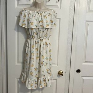 Liberty Love Floral Off Shoulder Dress Size 2XL